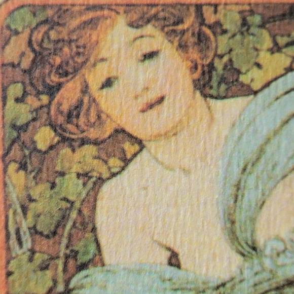 Art Nouveau Alphonse Mucha Menu Cards Set (4) ~ Elegant ~ Moët & Chandon Ad - Picture 7 of 16